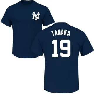 Masahiro Tanaka New York Yankees Name & Number T-Shirt - Navy