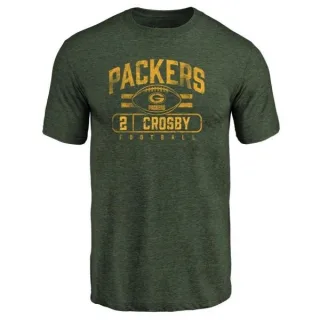 Mason Crosby Green Bay Packers Flanker Tri-Blend T-Shirt - Green