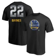 Matt Barnes Golden State Warriors Black Midnight Mascot T-Shirt