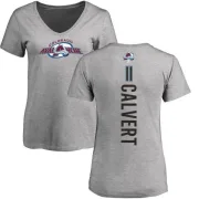 Matt Calvert Women's Colorado Avalanche Backer T-Shirt - Ash