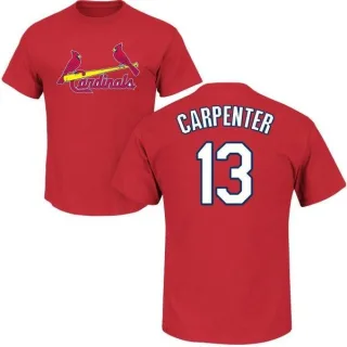 Matt Carpenter St. Louis Cardinals Name & Number T-Shirt - Red