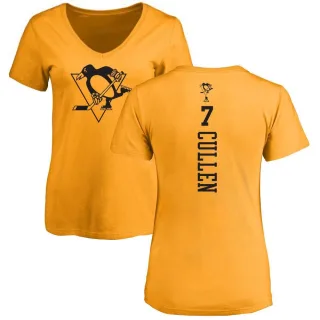 Matt Cullen Women's Pittsburgh Penguins One Color Backer T-Shirt - Gold