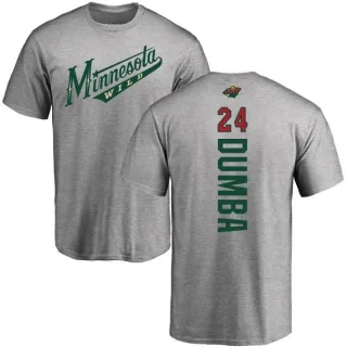Matt Dumba Minnesota Wild Backer T-Shirt - Ash