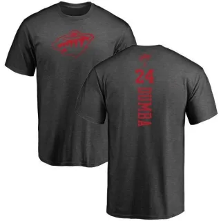 Matt Dumba Minnesota Wild One Color Backer T-Shirt - Charcoal