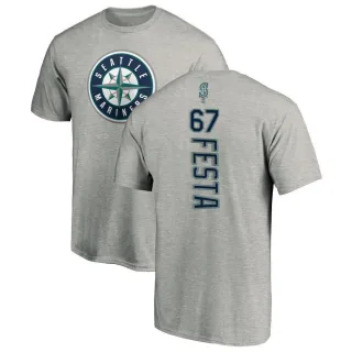 Matt Festa Seattle Mariners Backer T-Shirt - Ash