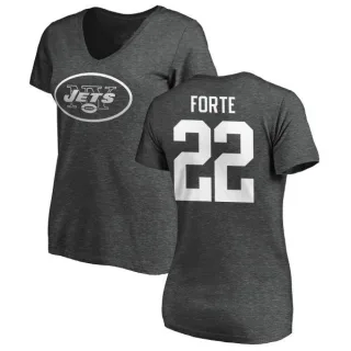 Matt Forte Women's New York Jets One Color T-Shirt - Ash