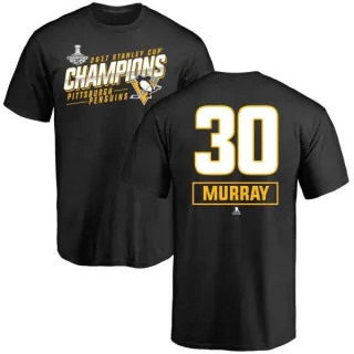 Matt Murray Pittsburgh Penguins 2017 Stanley Cup Champions Extra T-Shirt
 - Black