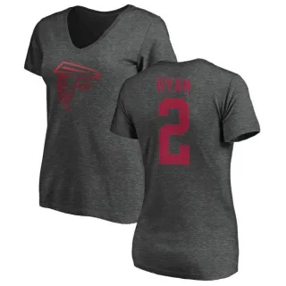 Matt Ryan Women's Atlanta Falcons One Color T-Shirt - Ash