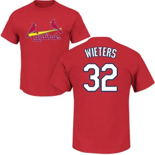 Matt Wieters St. Louis Cardinals Name & Number T-Shirt - Red