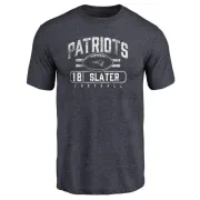 Matthew Slater New England Patriots Flanker Tri-Blend T-Shirt - Navy