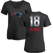 Matthew Slater Women's New England Patriots Midnight Mascot T-Shirt - Black