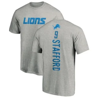 Matthew Stafford Detroit Lions Backer T-Shirt - Ash