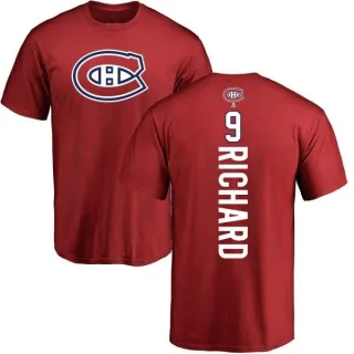 Maurice Richard Montreal Canadiens Backer T-Shirt - Red