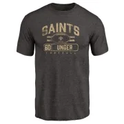 Max Unger New Orleans Saints Flanker Tri-Blend T-Shirt - Black