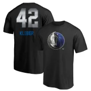 Maximilian Kleber Dallas Mavericks Black Midnight Mascot T-Shirt