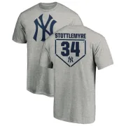 Mel Stottlemyre New York Yankees RBI T-Shirt - Heathered Gray