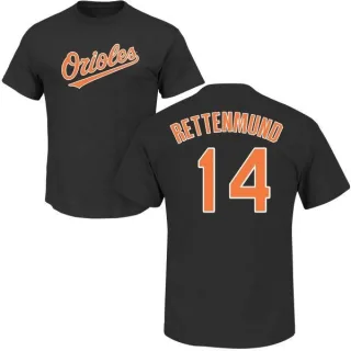 Merv Rettenmund Baltimore Orioles Name & Number T-Shirt - Black