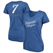 Michael Carter-Williams Women's Orlando Magic Royal Sideline Tri-Blend V-Neck T-Shirt