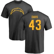 Michael Davis Los Angeles Chargers One Color T-Shirt - Ash