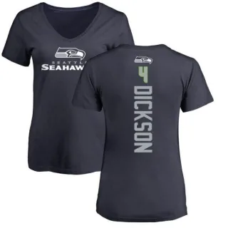 Michael Dickson Women's Seattle Seahawks Backer Slim Fit T-Shirt - Navy