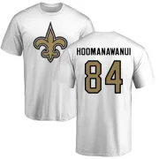 Michael Hoomanawanui New Orleans Saints Name & Number Logo T-Shirt - White