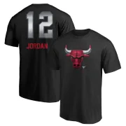 Michael Jordan Chicago Bulls Black Midnight Mascot T-Shirt