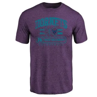 Michael Kidd-Gilchrist Charlotte Hornets Purple Baseline Tri-Blend T-Shirt