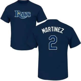 Michael Martinez Tampa Bay Rays Name & Number T-Shirt - Navy