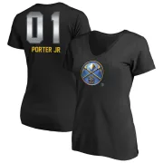 Michael Porter Jr. Women's Denver Nuggets Black Midnight Mascot T-Shirt