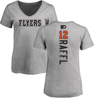 Michael Raffl Women's Philadelphia Flyers Backer T-Shirt - Ash