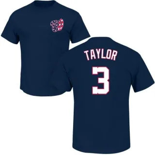 Michael Taylor Washington Nationals Name & Number T-Shirt - Navy