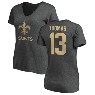 Michael Thomas Women's New Orleans Saints One Color T-Shirt - Ash