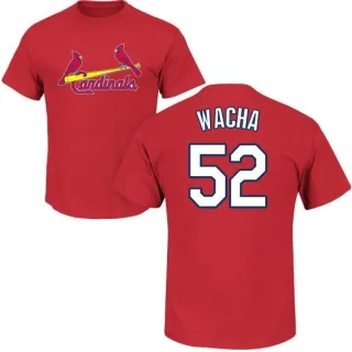 Michael Wacha St. Louis Cardinals Name & Number T-Shirt - Red