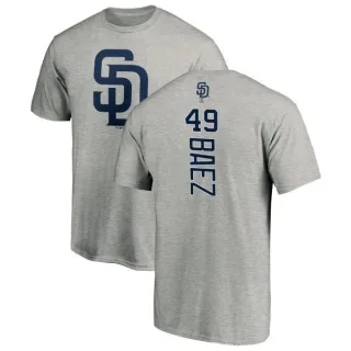 Michel Baez San Diego Padres Backer T-Shirt - Ash