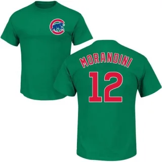 Mickey Morandini Chicago Cubs St. Patrick's Day Name & Number T-Shirt - Green