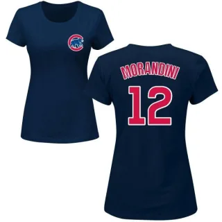 Mickey Morandini Women's Chicago Cubs Name & Number T-Shirt - Navy