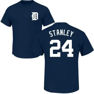 Mickey Stanley Detroit Tigers Name & Number T-Shirt - Navy