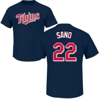 Miguel Sano Minnesota Twins Name & Number T-Shirt - Navy