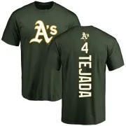 Miguel Tejada Oakland Athletics Backer T-Shirt - Green