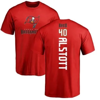 Mike Alstott Tampa Bay Buccaneers Backer T-Shirt - Red