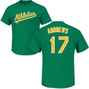 Mike Andrews Oakland Athletics Name & Number T-Shirt - Green