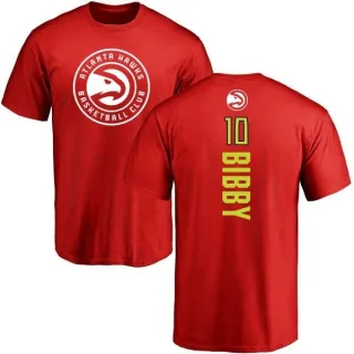 Mike Bibby Atlanta Hawks Red Backer T-Shirt