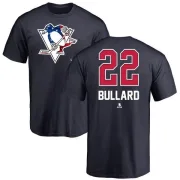 Mike Bullard Pittsburgh Penguins Name and Number Banner Wave T-Shirt - Navy