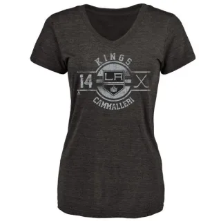 Mike Cammalleri Women's Los Angeles Kings Insignia Tri-Blend T-Shirt - Black