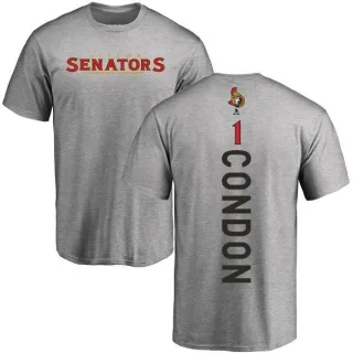 Mike Condon Ottawa Senators Backer T-Shirt - Ash