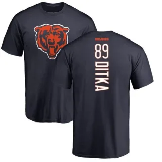 Mike Ditka Chicago Bears Backer T-Shirt - Navy