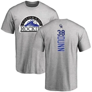 Mike Dunn Colorado Rockies Backer T-Shirt - Ash