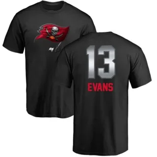Mike Evans Tampa Bay Buccaneers Midnight Mascot T-Shirt - Black