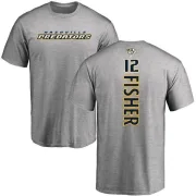 Mike Fisher Nashville Predators Backer T-Shirt - Ash