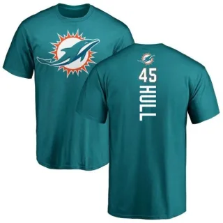 Mike Hull Miami Dolphins Backer T-Shirt - Aqua